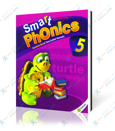 Smart Phonics五级学生书+彩色练习册+CD-ROM软件
