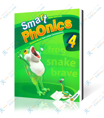 Smart Phonics四级学生书+彩色练习册+CD-ROM软件